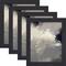 4 Pack: Craig Frames Essentials Modern Black Picture Frame